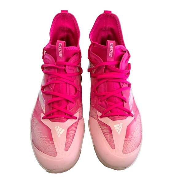 adidas Adizero Afterburner Turf Sz:11 Team Shock Pink Cloud White Clear Pink